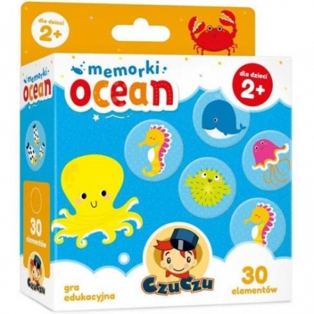 CzuCzu Gra Edukacyjna Memorki Ocean-61504