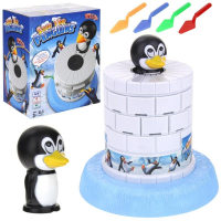 Gra Zręcznościowa Skaczący Pingwin na Wieży-62666