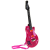 Gitara Elektryczna Rockowa Metalowe Struny Róż-64413