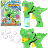 Pistolet do Baniek Mydlanych Dinozaur - zielony