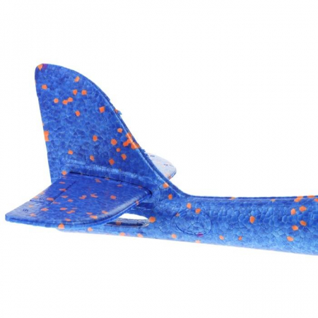 Samolot Duży Styropianowy Szybowiec - Niebieski-65356