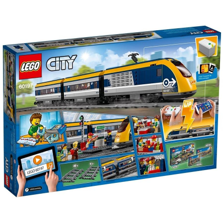 Klocki Lego City Pociąg Pasażerski 60197-65497