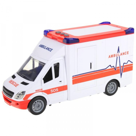 Ambulans Karetka Pogotowia Auto Dźwięki Nosze-65643