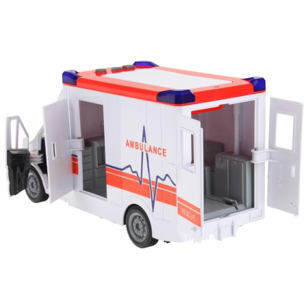 Ambulans Karetka Pogotowia Auto Dźwięki Nosze-65653