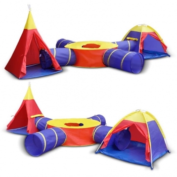 Namiot Dziecięcy Domek z Tunelem Wigwam 7w1 8905