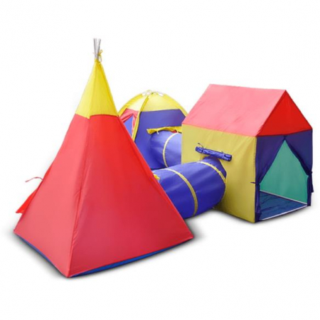 Namiot Dziecięcy Tunel Wigwam Domek 5w1 8906-68934