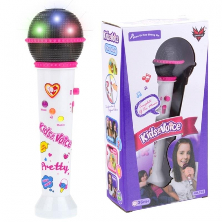Mikrofon Karaoke Melodie Dźwięk Piosenki Projektor-55327