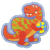 Edukacyjna Układanka 28el. Puzzle Dinozaury-69612