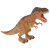 Interaktywny Dinozaur Chodzi Świeci - brązowy-69674