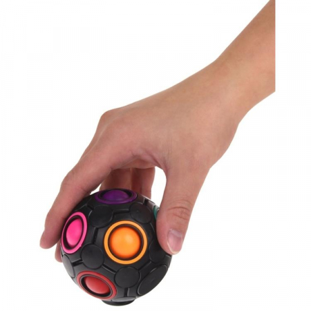 Piłka Sensoryczna Kostka Antystresowa Rainbow Ball-71227