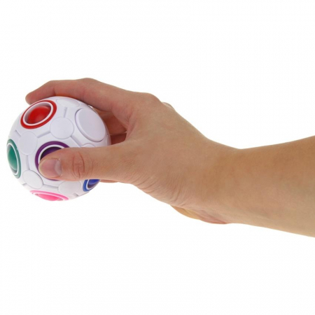Piłka Sensoryczna Kostka Antystresowa Rainbow Ball-71230