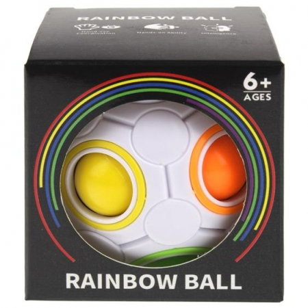 Piłka Sensoryczna Kostka Antystresowa Rainbow Ball-71232
