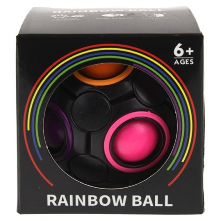 Piłka Sensoryczna Kostka Antystresowa Rainbow Ball-71233