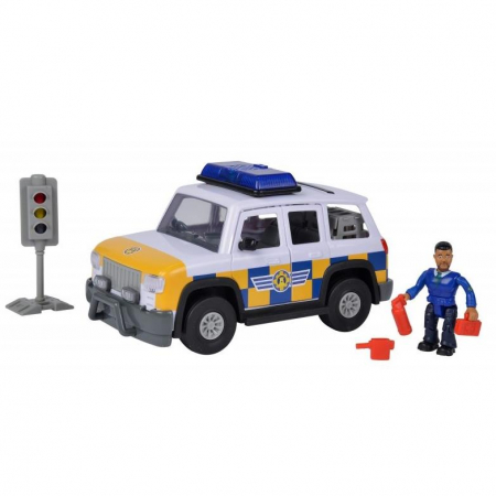Simba Strażak Sam Jeep Policyjny z Figurką-71757