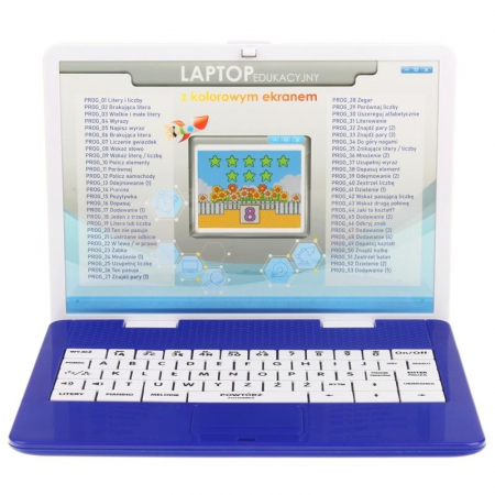Laptop Edukacyjny dla Dzieci 53 Programy PL Nauka-71876