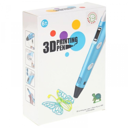 Długopis 3D Pen Drukarka 3D Zestaw - fiolet-72351