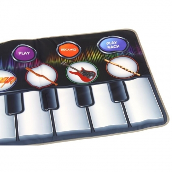 Mata Muzyczna Do Tańczenia Pianinko Keyboard 148cm-72695