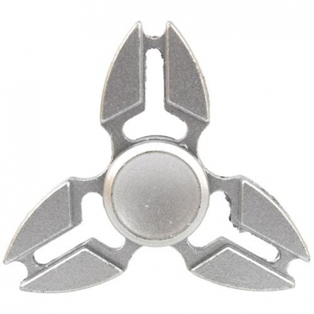 Aluminiowy Fidget Spinner Hand Spiner - srebrny