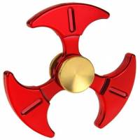 Aluminiowy Fidget Spinner Hand Spiner - czerwony