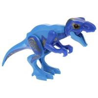 Klocki Konstrukcyjne Dinozaury - niebieski