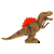 Interaktywny Dinozaur T-Rex Ryczy Zieje - brązowy-74408