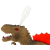 Interaktywny Dinozaur T-Rex Ryczy Zieje - brązowy-74414