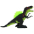 Interaktywny Dinozaur T-Rex Ryczy Zieje - zielony-74421