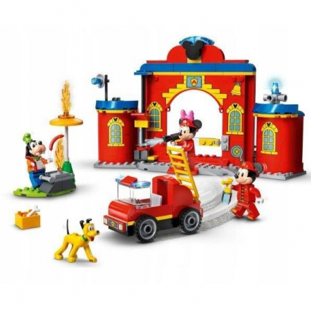 Lego Disney Remiza i Wóz Strażacki Myszki 10776-74680