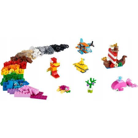Lego Classic Kreatywna Oceaniczna Zabawa 11018-74692
