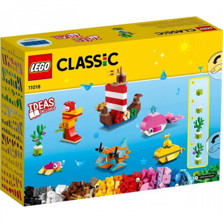 Lego Classic Kreatywna Oceaniczna Zabawa 11018-74699