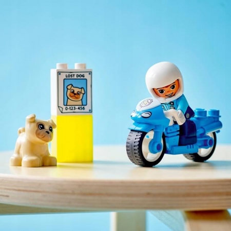 Lego Duplo Town Motocykl Policyjny 10967-74731