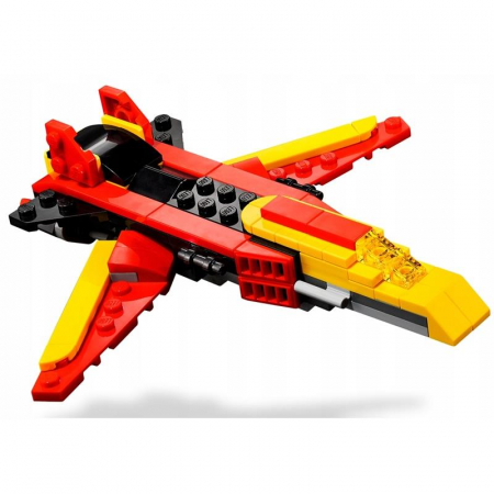 Lego Creator 3w1 Super Robot Smok Samolot 31124-74837