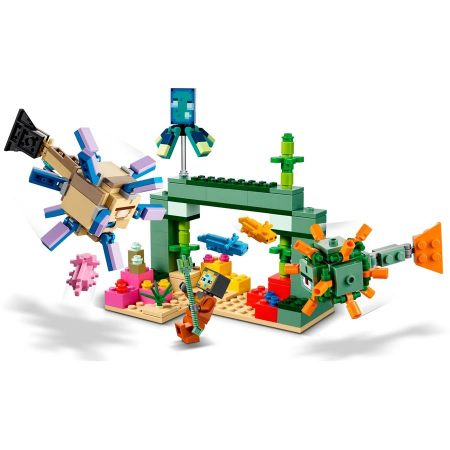 Lego Minectraft Walka Bitwa Ze Strażnikami 21180-74851