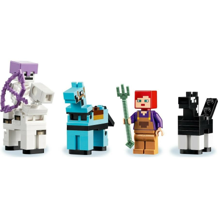 Lego Minecraft Stajnia Dla Koni Jeździec Koń 21171-74866