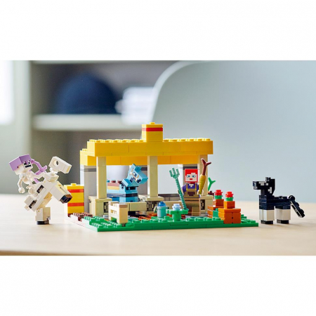 Lego Minecraft Stajnia Dla Koni Jeździec Koń 21171-74868