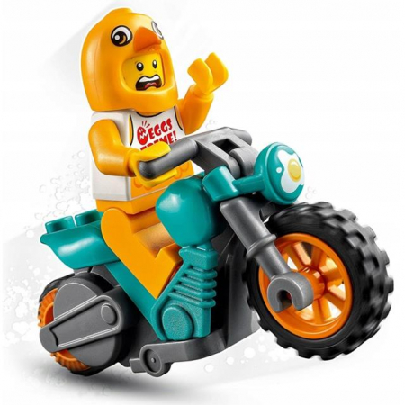 Lego City Motocykl Kaskaderski z Kurczakiem 60310-74889