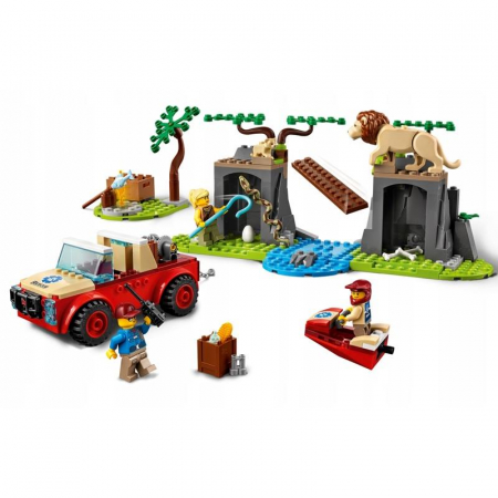 Lego City Terenówka Ratowników Zwierząt 60301-74938
