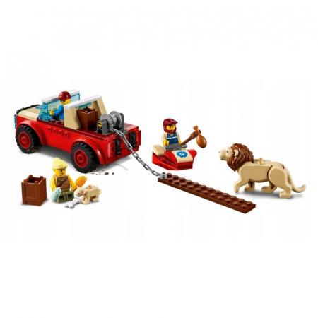 Lego City Terenówka Ratowników Zwierząt 60301-74941