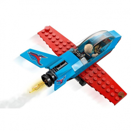 Lego City Samolot Kaskaderski Klocki Pilot 60323-74944