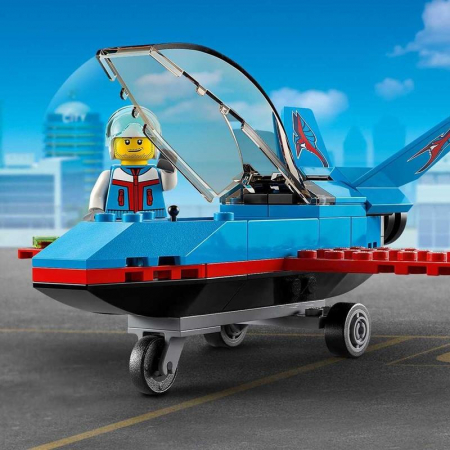 Lego City Samolot Kaskaderski Klocki Pilot 60323-74948