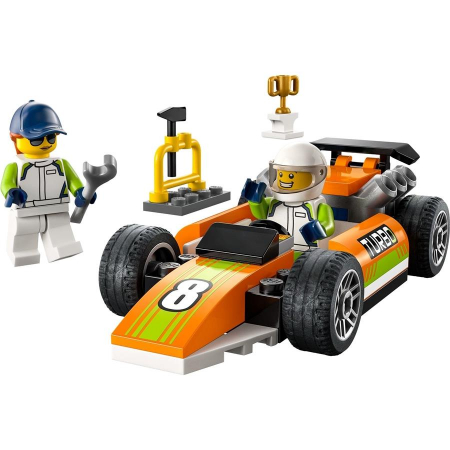 Lego City Samochód Wyścigowy Wyścigówka Tor 60322-74966