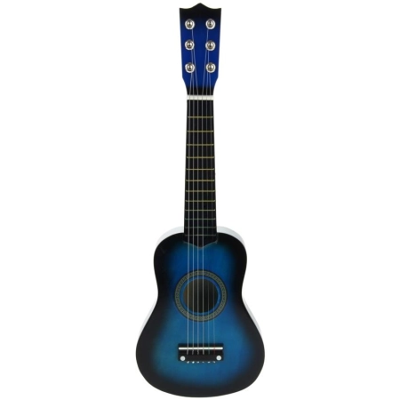 Gitara Drewniana Klasyczna 6-Strunowa - Niebieska