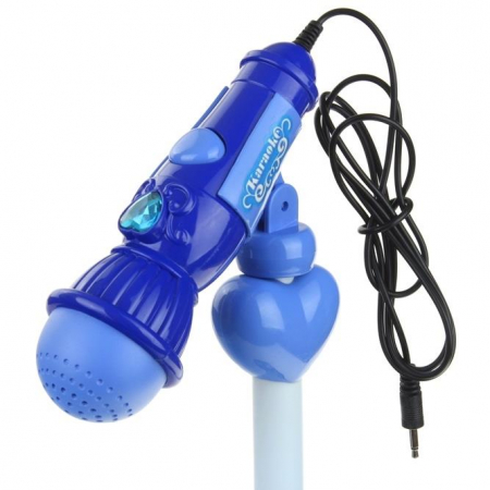 Mikrofon Księżniczkowe Karaoke Światło Dźwięk Nieb-76505