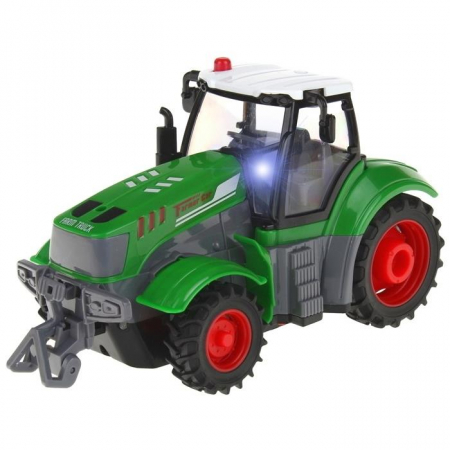 Traktor Zdalnie Sterowany z Przyczepą RC Światła-76994