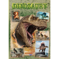 Dinozaury Zwierzęta Album dla Dzieci Twarda Oprawa