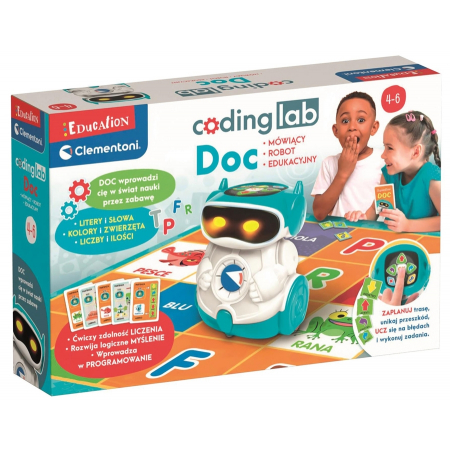 Clementoni Edukacyjny Interaktywny Robot Doc-79271
