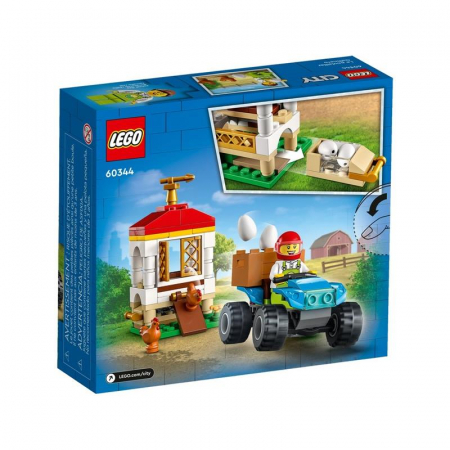 Lego City Klocki Kurnik z Kurczakami Farma 60344-79541