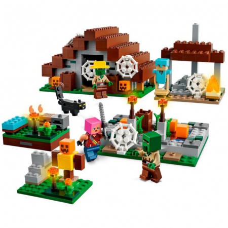 Lego Minecraft Opuszczona Wioska Dom Zombie 21190-79628