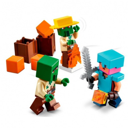 Lego Minecraft Opuszczona Wioska Dom Zombie 21190-79631