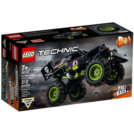 Lego Technic 2w1 Monster Jam Grave Digger 42118-79669